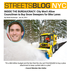 Plow Bike Lanes