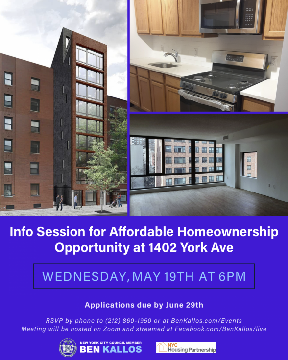 info session for affordable homeownership opportunity